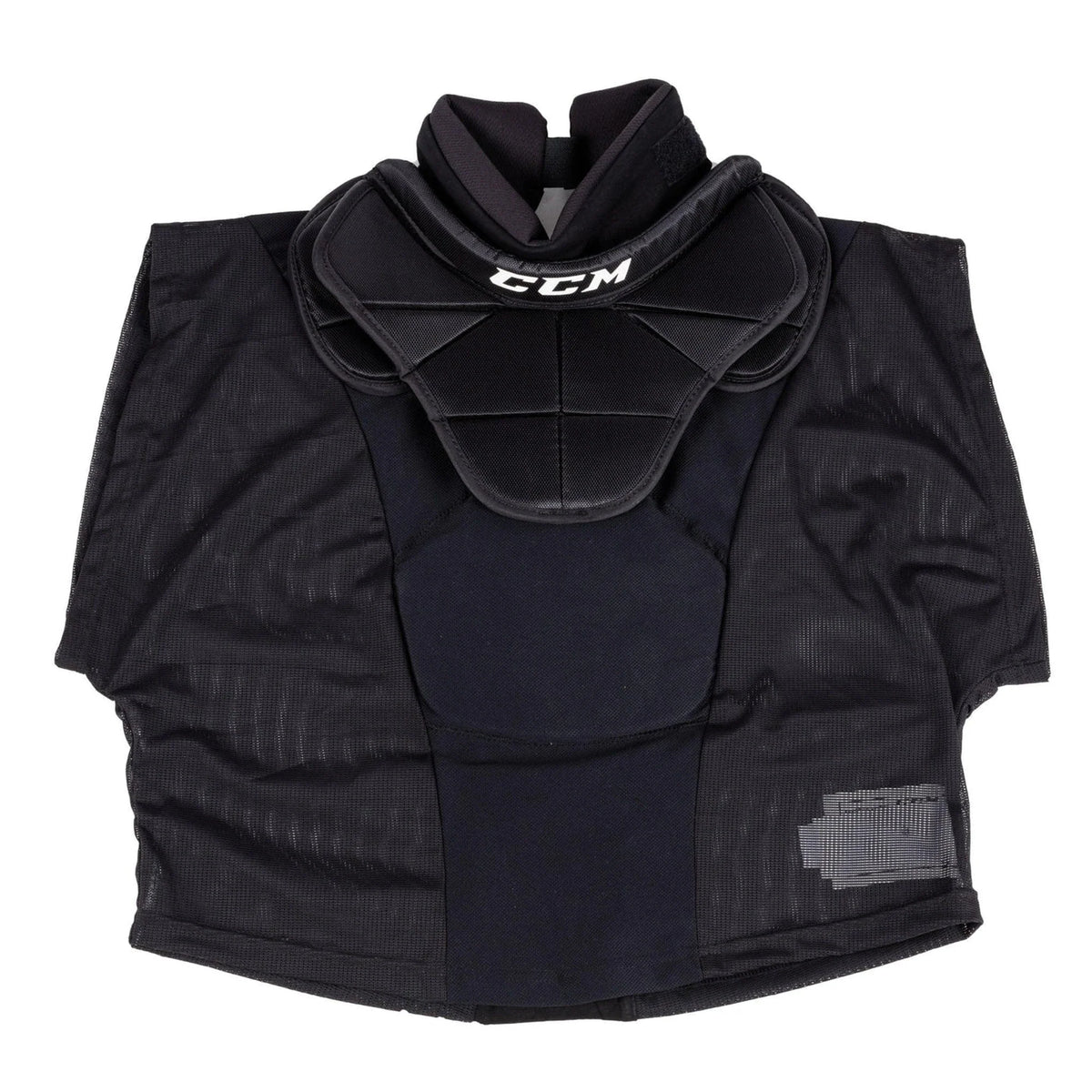 CCM Pro Senior BNQ Goalie Throat Collar exact-model clean white background 2000x2000 WebP
