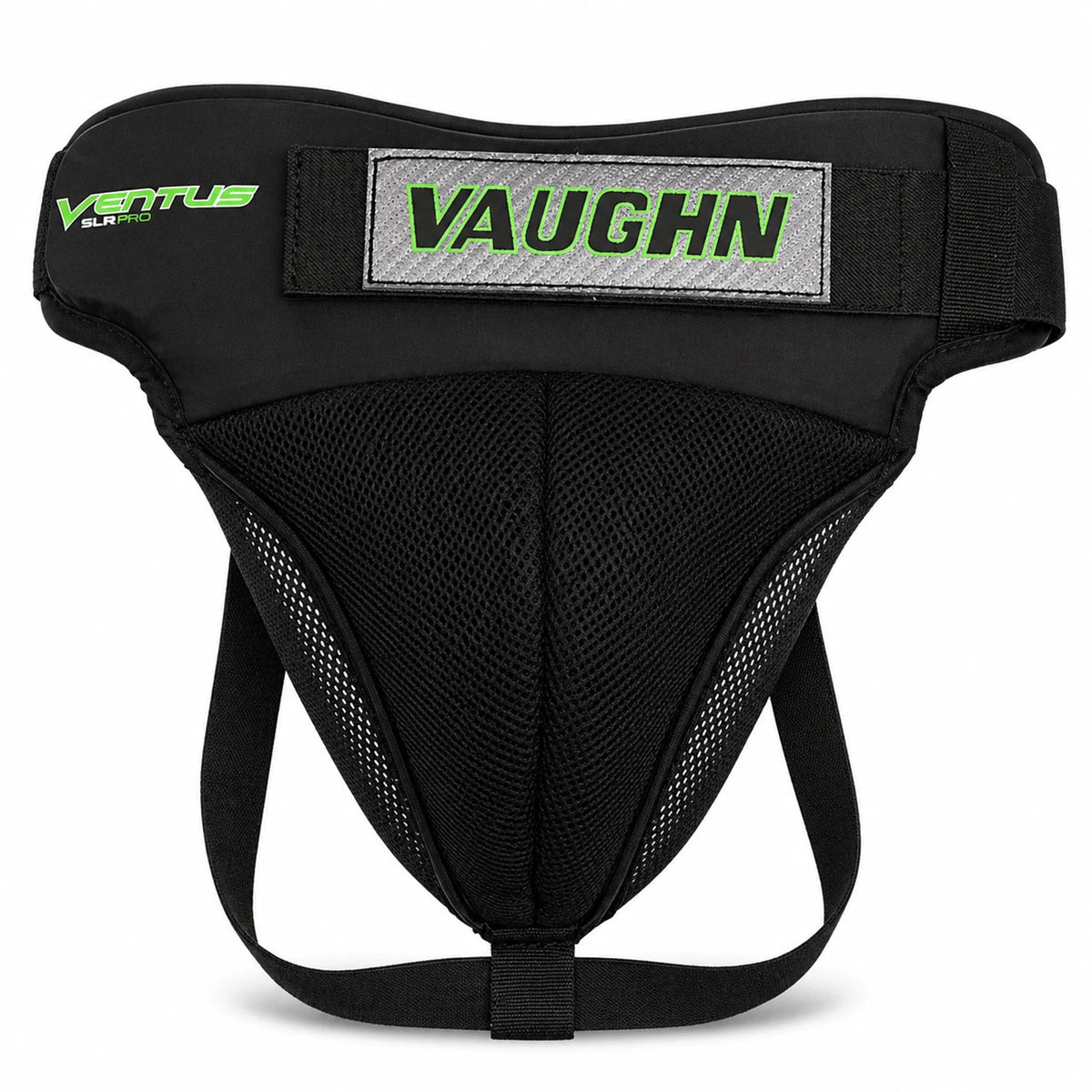 Vaughn Ventus SLR Pro Senior Goalie Jock – clean front view, 2000 x 2000, white background