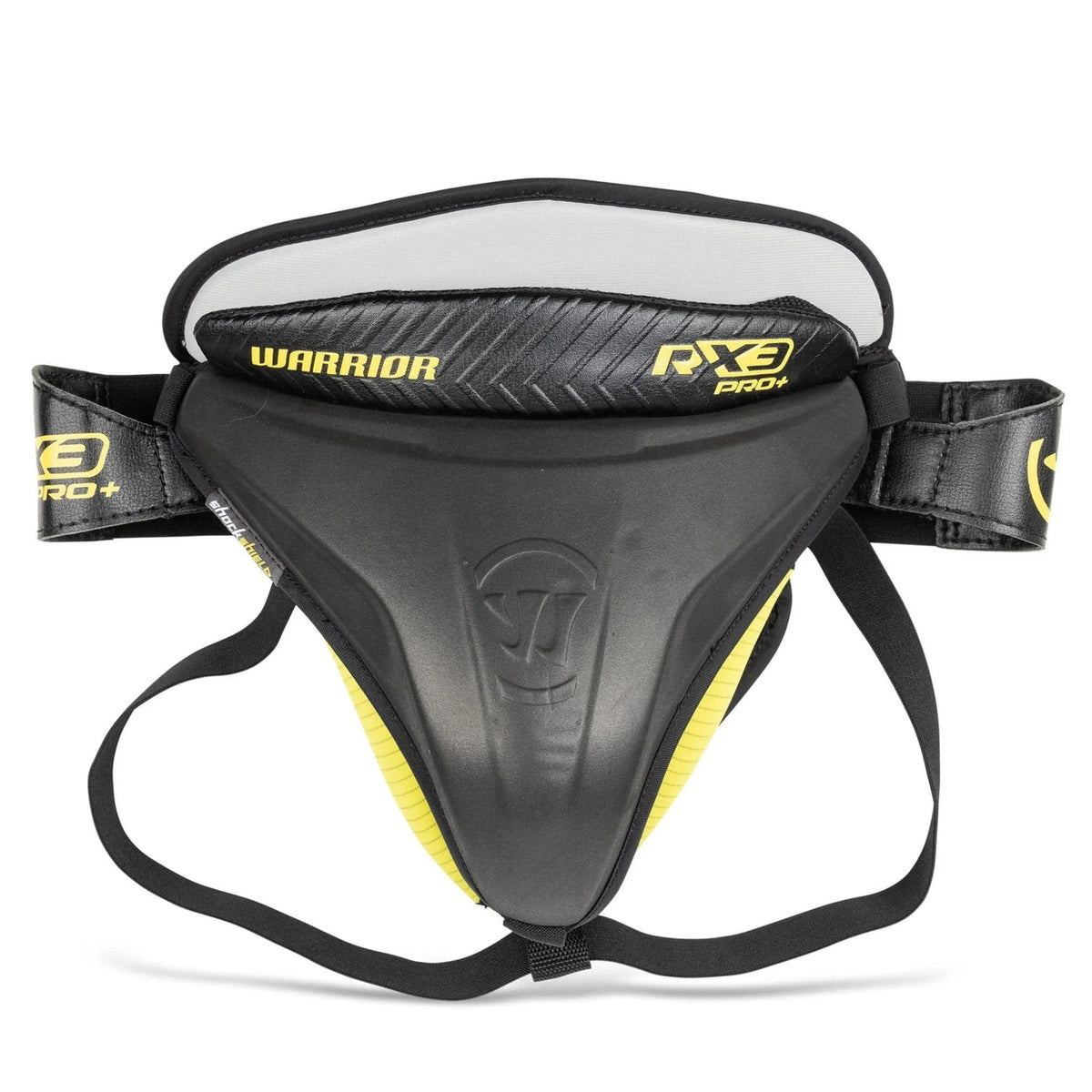 Warrior Ritual X3 Pro+ Senior Goalie Jock – clean, centered white product image