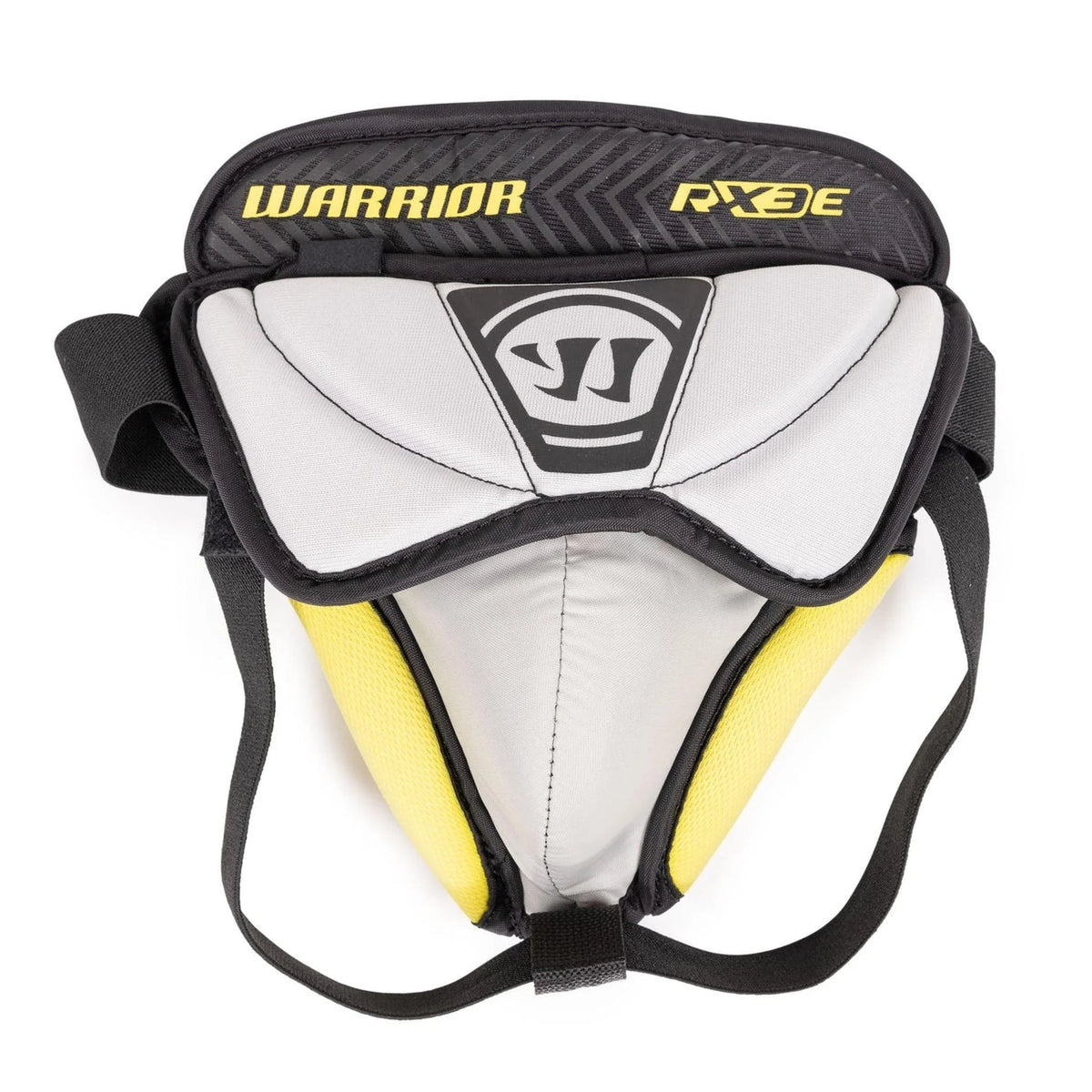 Warrior Ritual X3 E Youth Goalie Jock, catalog image 2000x2000 white background