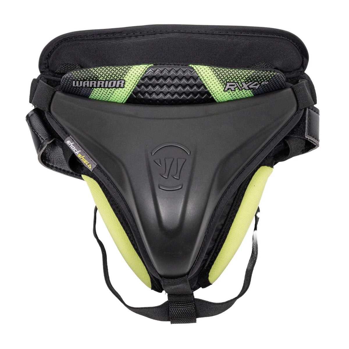 Warrior Ritual X4 E+ Intermediate Goalie Jock – clean, centered white product image