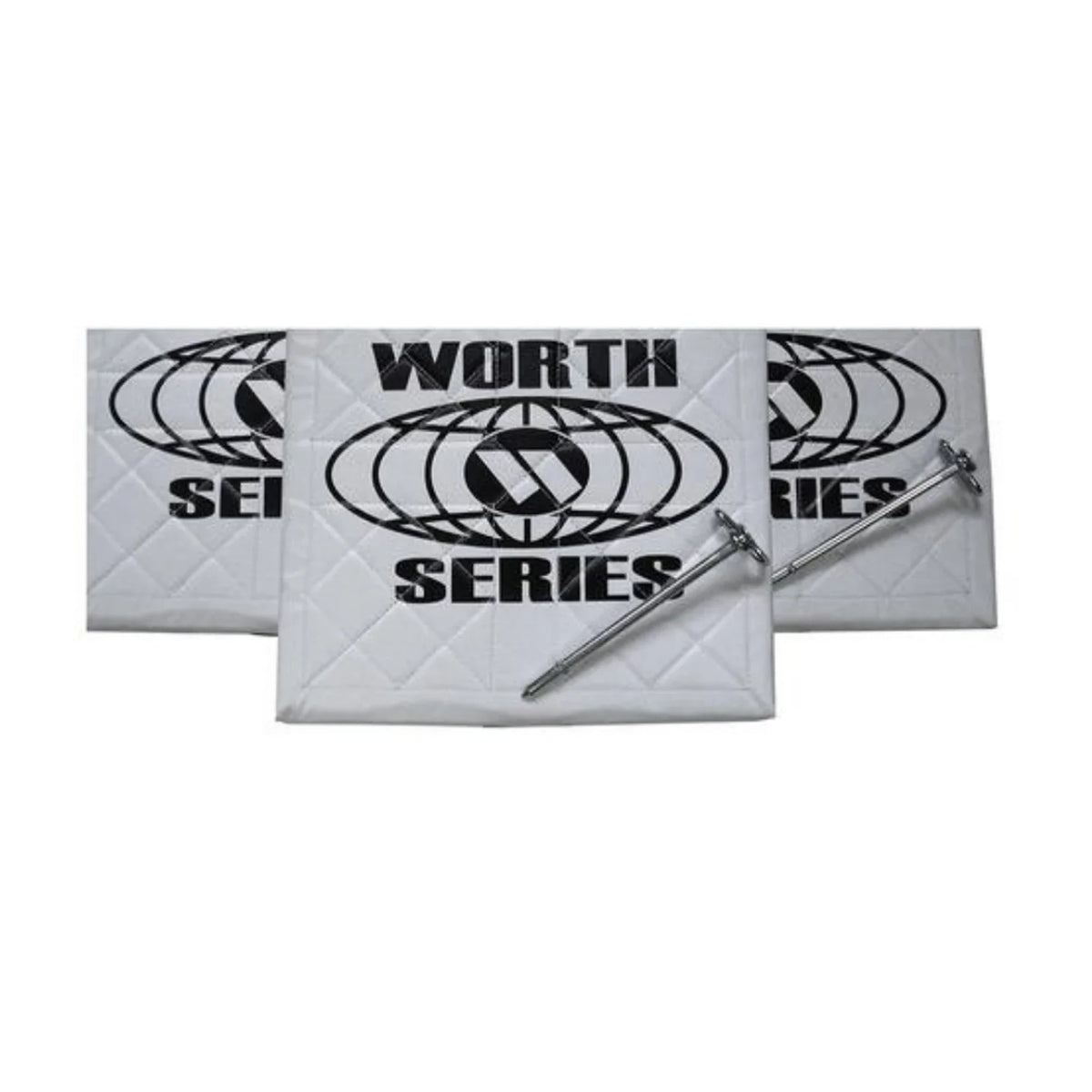 Worth W600069 Deluxe Baseball and Softball Base Set, exact-model original image