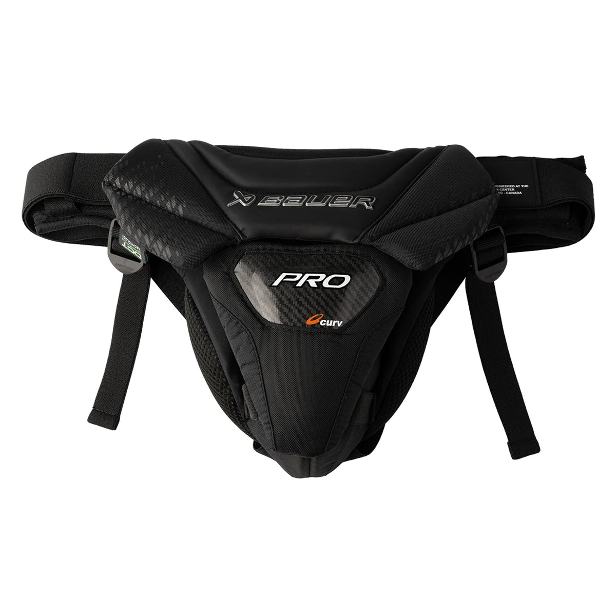 Bauer Pro Senior Goalie Jock (2025) – front product view, clean pure-white background, 2000 x 2000