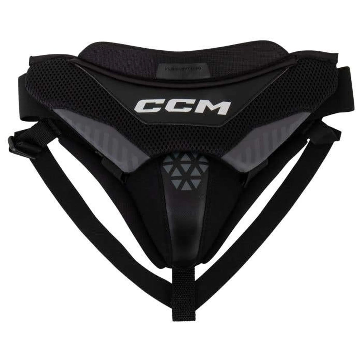 CCM Intermediate Goalie Jock 2026, product front view on pure white