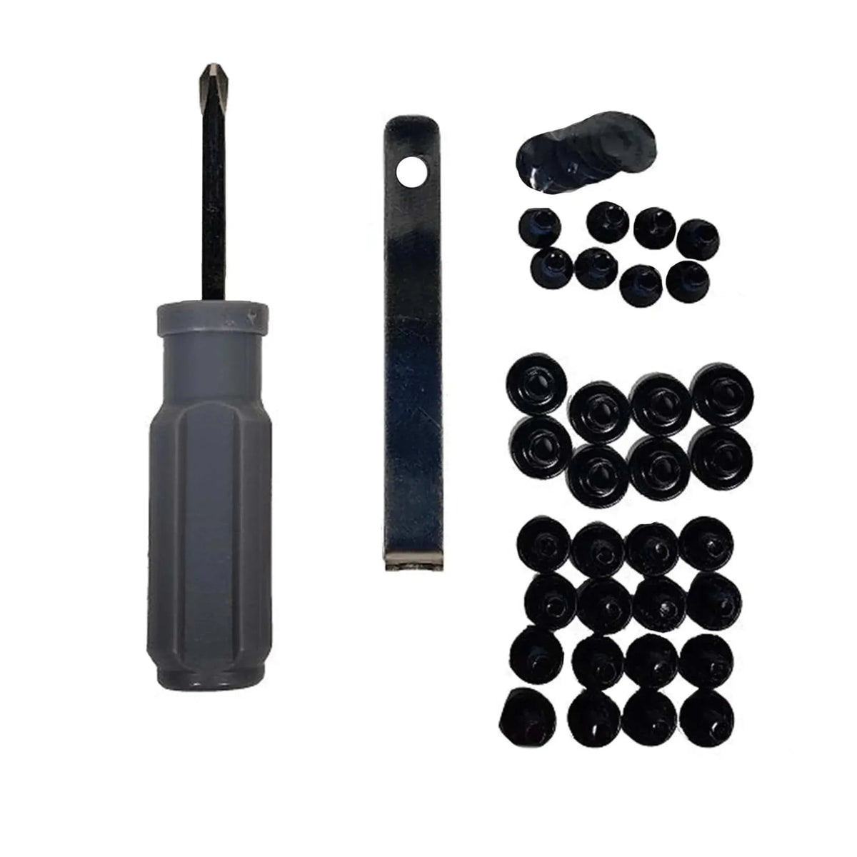 Bauer Konekt Goalie Skate Hardware Kit, genuine product photo on pure white 2000 × 2000