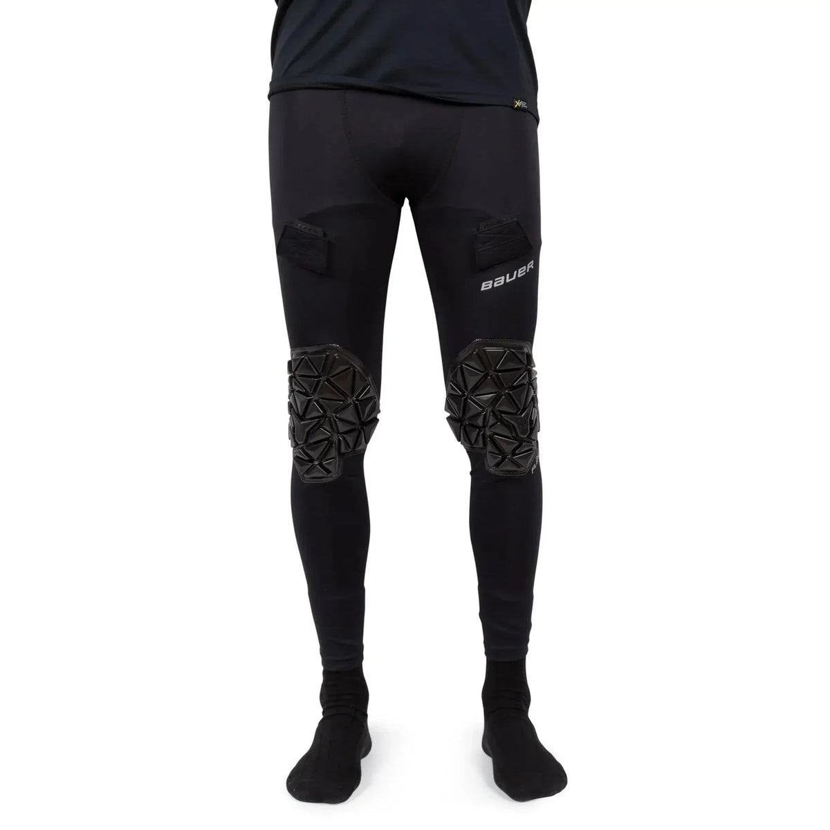 Bauer Elite Senior Padded Goalie Pant (2020), authentic product photo, clean white background, 2000 x 2000
