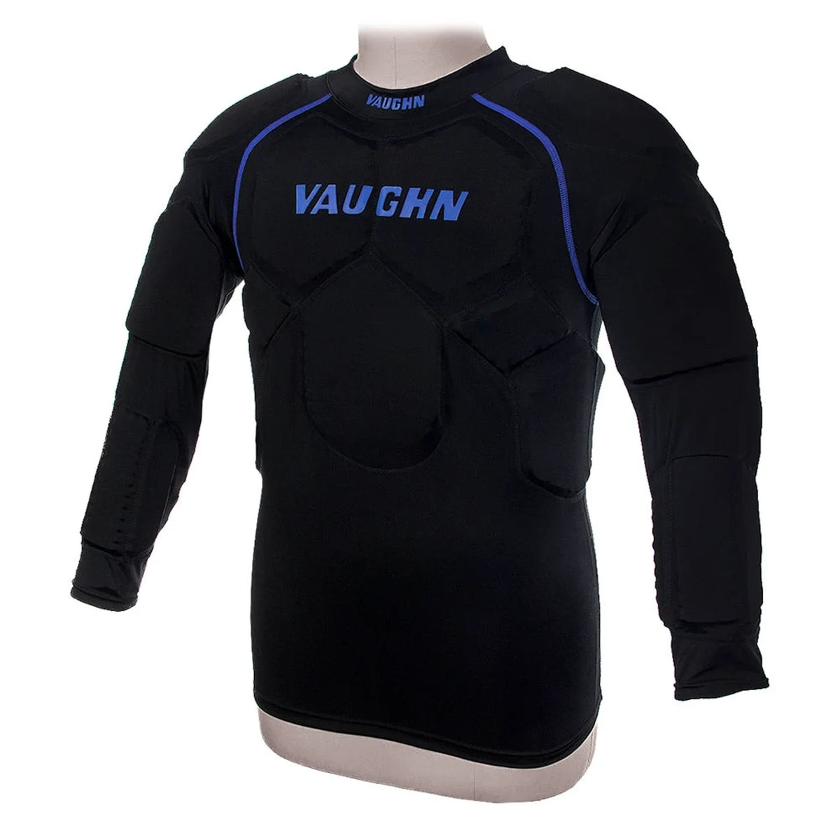 Vaughn Senior Goalie Compression Shirt with Collar, authentic product photo, clean white background, 2000 x 2000