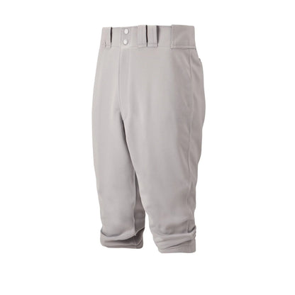 Mizuno Youth Premier Short Baseball Pants 350312, grey