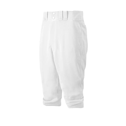 Mizuno Youth Premier Short Baseball Pants 350312, white