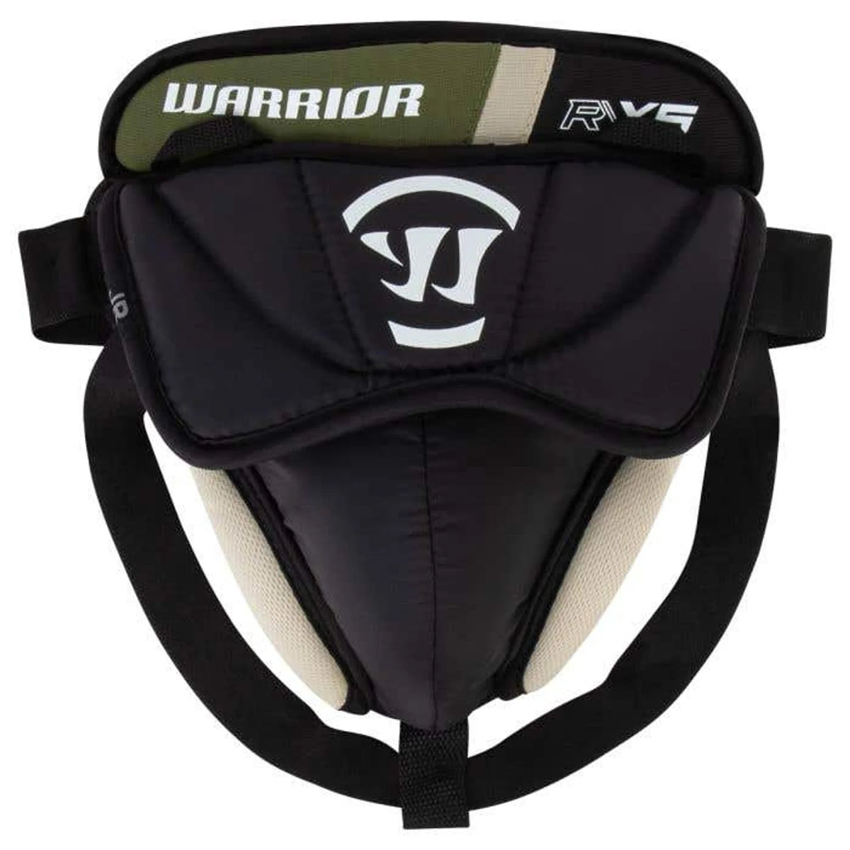 Warrior Ritual X5 Junior Goalie Jock – front, pure white background 2000 x 2000