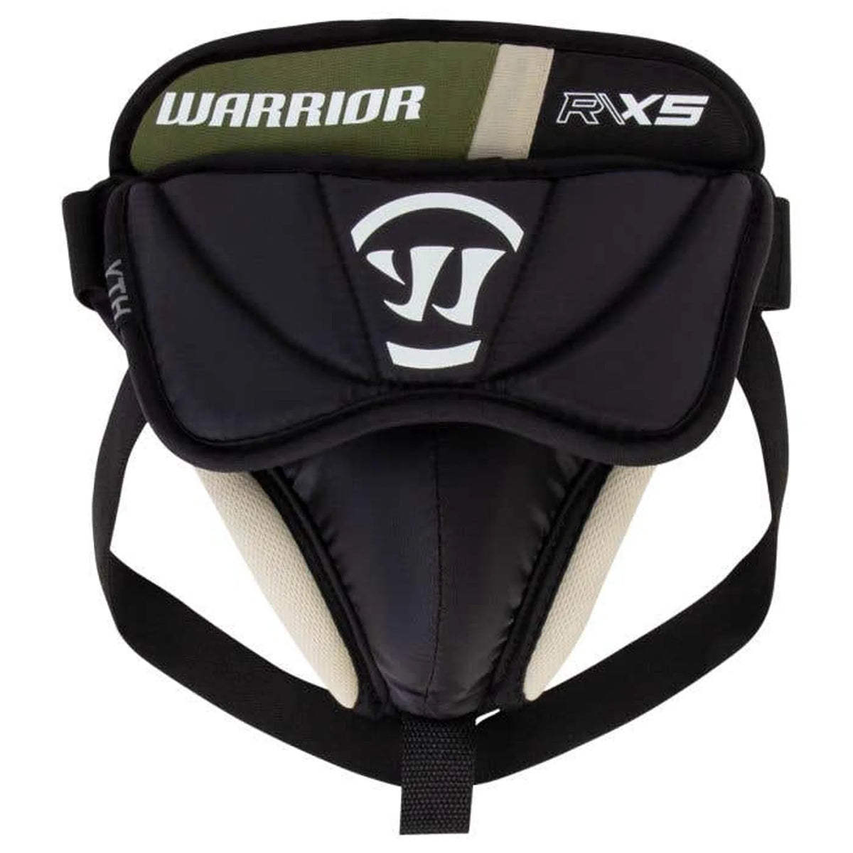 Warrior Ritual X5 Youth Goalie Jock – white-background catalog photo