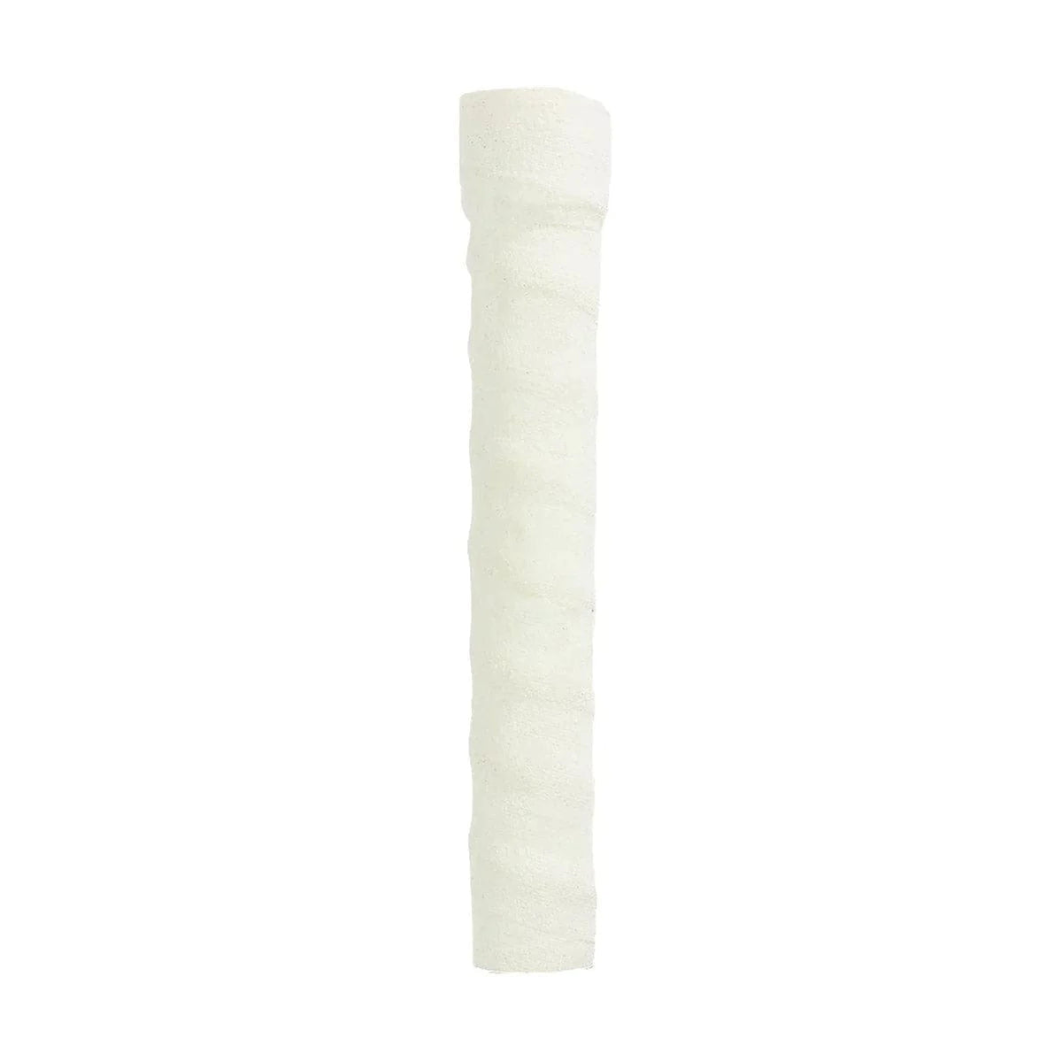Tacki-Mac Command Ribbed 8.25-inch hockey stick grip, White, exact UPC 717163150137, isolated on white