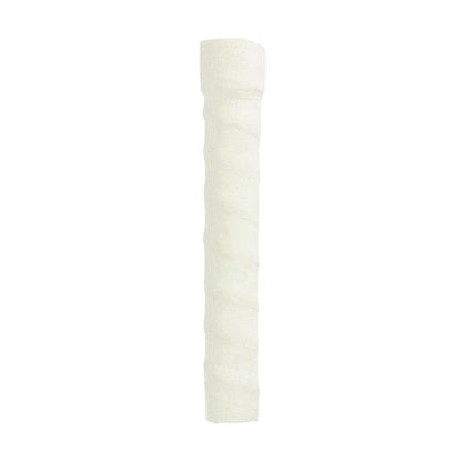 Tacki-Mac Command Ribbed 8.25-inch hockey stick grip, White, exact UPC 717163150137, isolated on white