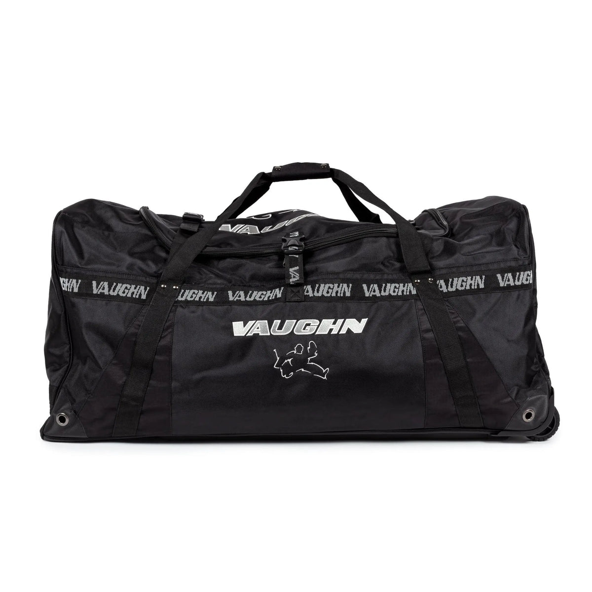Vaughn VX1 Pro Senior 42-inch goalie wheeled equipment bag Black, exact senior version